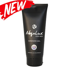 Гель для душа мужской "Negalux" - натуральное средство для ухода за мужской кожей и волосами.